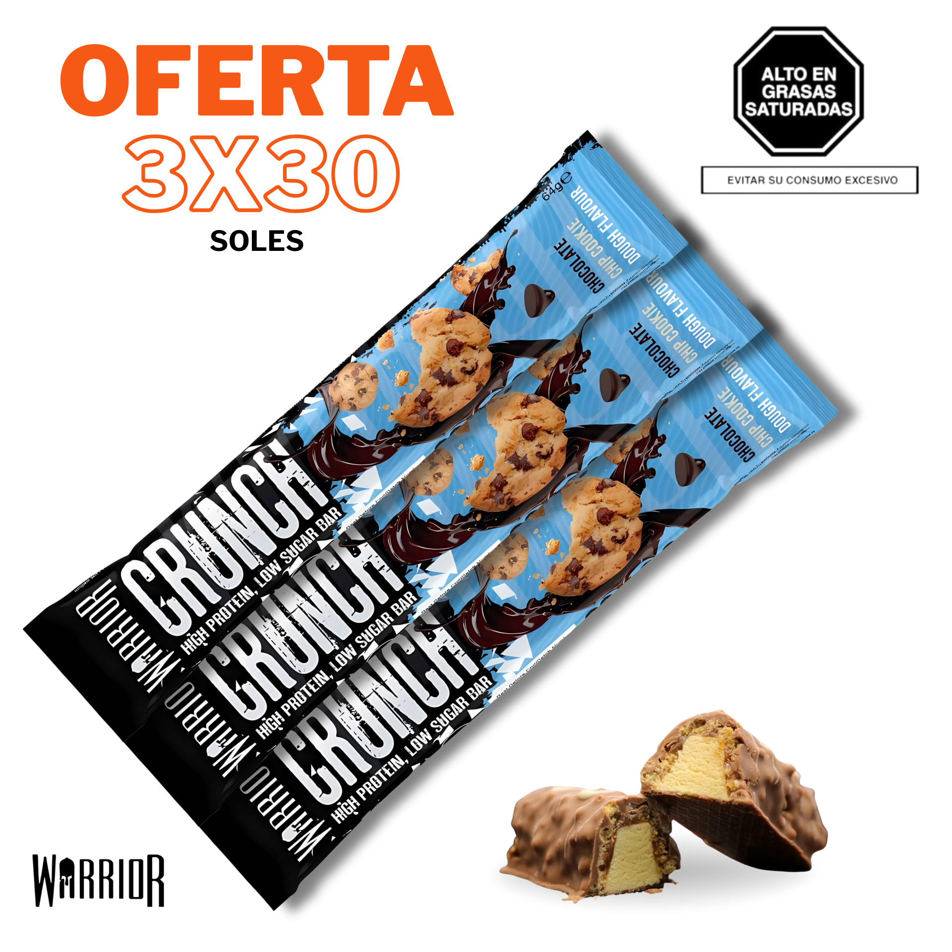 PACK 3 WARRIOR CRUNCH