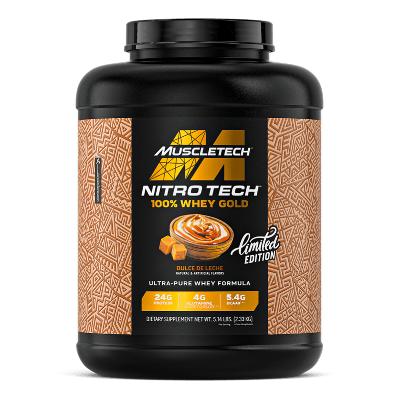 NITROTECH WHEY GOLD DULCE DE LECHE 5 LBS