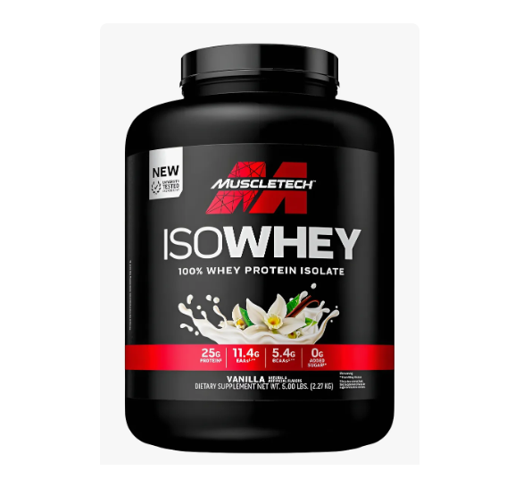ISOWHEY MUSCLETECH 5 LBS VAINILLA