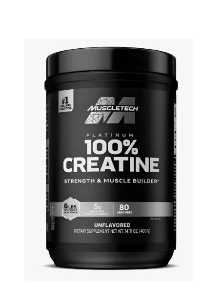 CREATINA MUSCLETECH 400 G SIN SABOR