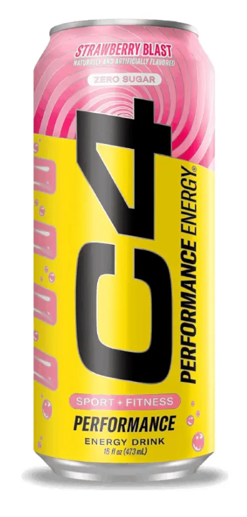 C4 ENERGY DRINK 473 ML STRAWBERRY