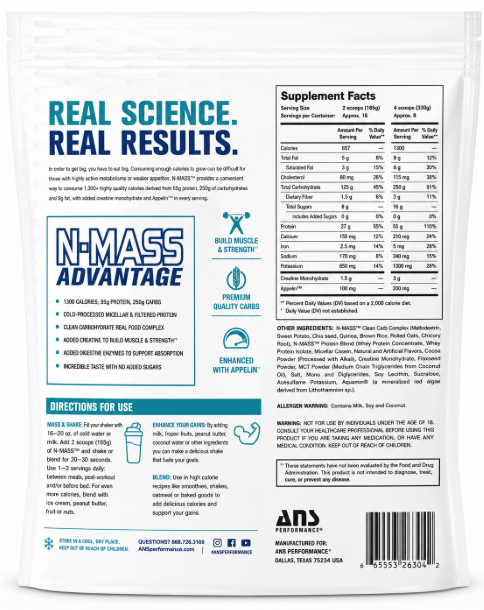 N-MASS CREAMY VANILLA 6 LBS - Imagen 2