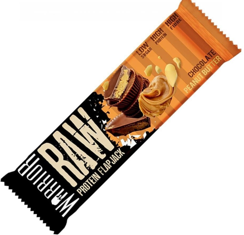 W RAW BAR FLAPJACK PEANUT BUTTER 75 G - Imagen 2