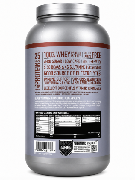 ISO PURE CHOCOLATE 3 LBS - Imagen 2