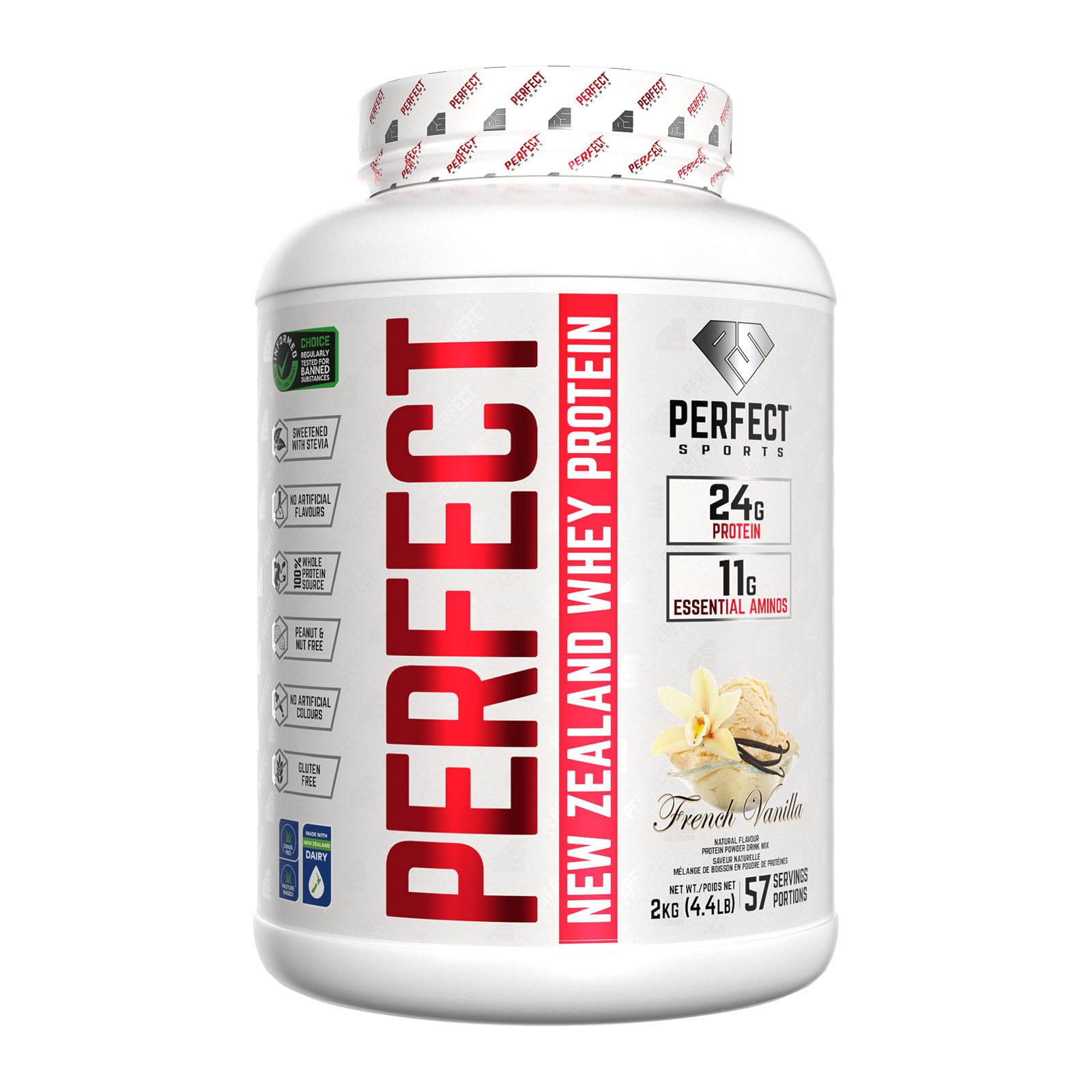 PERFECT NEW ZEALAND WHEY VAINILLA 4.4 LBS