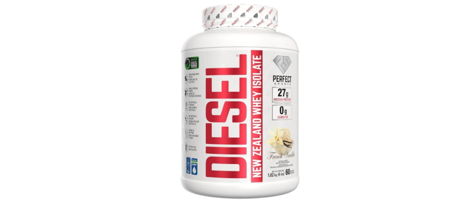 DIESEL NEW ZEALAND WHEY ISOLATE VANILLA 4 LBS