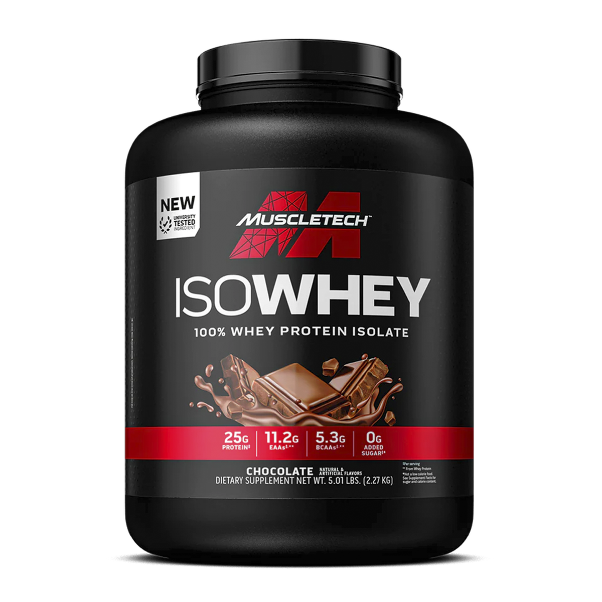 ISO WHEY CHOCOLATE 5 LBS (MUSCLETECH)