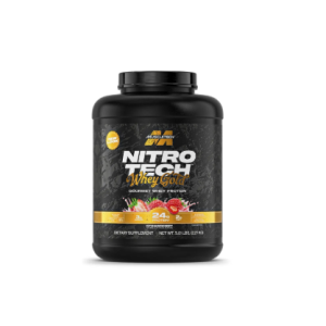 NITROTECH WHEY GOLD STRAWBERRY 5 LBS (MUSCLETECH)