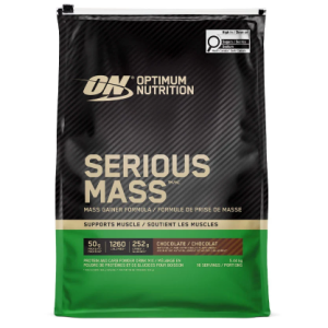 SERIOUS MASS CHOCOLATE 12 LBS (OPTIMUM NUTRITION)